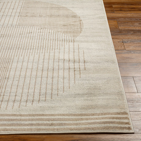 Enso2 Scandi Geometric Light Brown Rug - Image 5