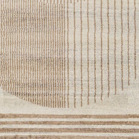 Enso2 Scandi Geometric Light Brown Rug - Image 7