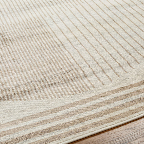 Enso2 Scandi Geometric Light Brown Rug - Image 3