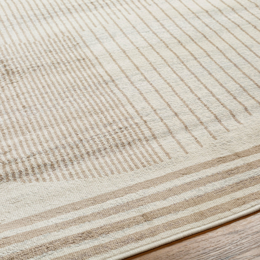 Enso2 Scandi Geometric Light Brown Rug