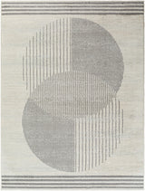 Enso2 Scandi Geometric Medium Grey Rug