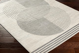 Enso2 Scandi Geometric Medium Grey Rug