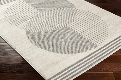 Enso2 Scandi Geometric Medium Grey Rug - Image 6