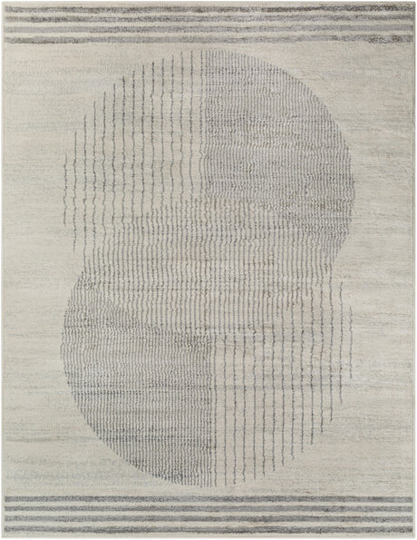 Enso2 Scandi Geometric Grey Rug - Image 1