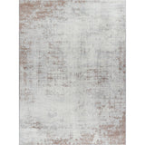 Milena Abstract Modern Marble Beige/White Rug
