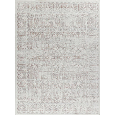 Dania Vintage Oriental Boho Tan/Grey Rug - Image 1