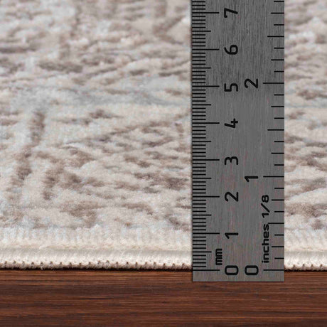 Dania Vintage Oriental Boho Tan/Grey Rug - Image 7