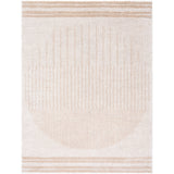 Enso3 Machine Washable Modern Shaggy Beige Rug