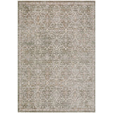 Myrtle Avenue VI Galey Alix x Livabliss Vintage Oriental Boho Olive/Medium Brown Rug