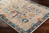 Kush Vintage Oriental Boho Blue/Beige Rug