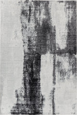 Daisy Abstract Modern Marble Grey Rug - Image 1