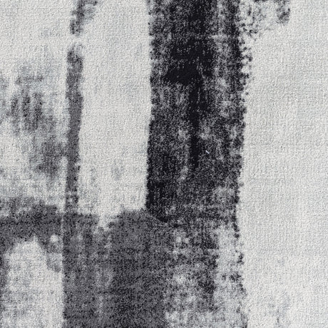 Daisy Abstract Modern Marble Grey Rug - Image 8