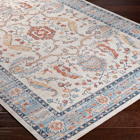 Galilea In- & Outdoor Oriental Boho Burnt Orange Rug - Image 6