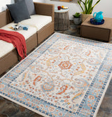 Galilea In- & Outdoor Oriental Boho Burnt Orange Rug