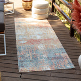 Samira In- & Outdoor Modern Burnt Orange Rug