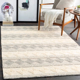 Tarini Hand-Woven Cottage Wool Charcoal Rug