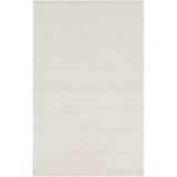 Tarini Hand-Woven Cottage Wool White Rug