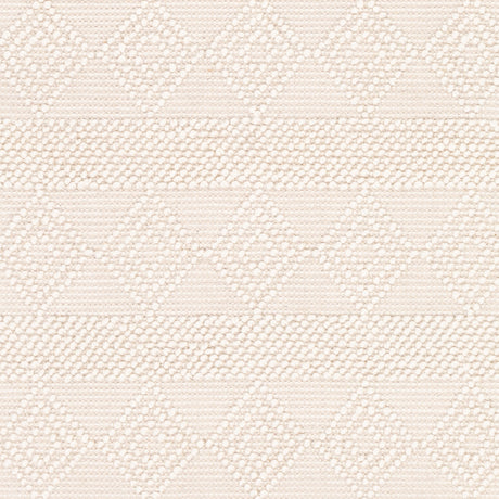 Tarini Hand-Woven Cottage Wool White Rug - Image 7