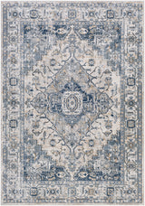 Dalila Vintage Oriental Boho Dark Blue Rug - Image 1
