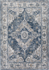 Dalila Vintage Oriental Boho Charcoal Rug - Image 1