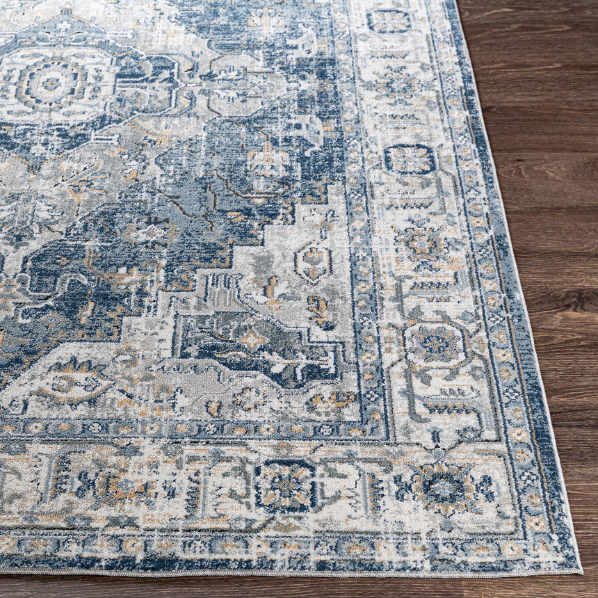 Dalila Vintage Oriental Boho Charcoal Rug - Image 5