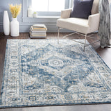 Dalila Vintage Oriental Boho Charcoal Rug - Image 2