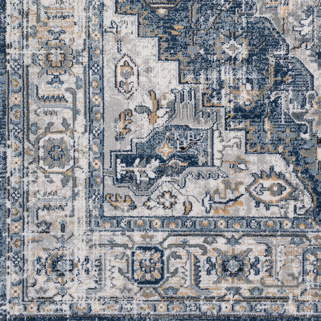 Dalila Vintage Oriental Boho Charcoal Rug - Image 7