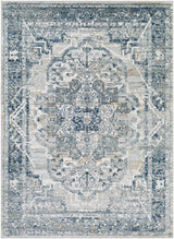 Isabella Vintage Oriental Boho Navy Rug