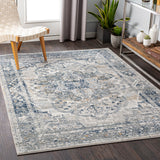 Isabella Vintage Oriental Boho Navy Rug
