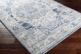 Isabella Vintage Oriental Boho Medium Grey Rug