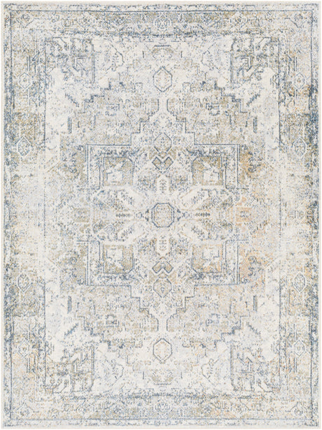 Vivian Machine Washable Traditionnal Boho Taupe Rug - Image 1