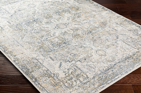 Vivian Machine Washable Traditionnal Boho Taupe Rug - Image 5