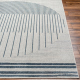 Enso Machine Washable Geometric Beige Rug - Image 5
