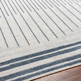 Enso Machine Washable Geometric Beige Rug - Image 3
