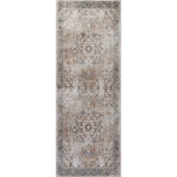 Alora Machine Oriental Modern Boho Burnt Orange Rug