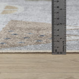 Vroomville Kids Machine Washable Blue/Grey Bedroom Rug - Image 7