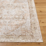 Vivian Machine Washable Oriental Boho Clay/Dark Brown Rug - Image 5