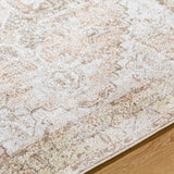 Vivian Machine Washable Oriental Boho Clay/Dark Brown Rug - Image 3