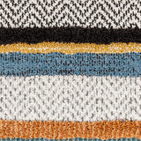 Luciana Shaggy Modern Boho Plush Pile Cream Rug