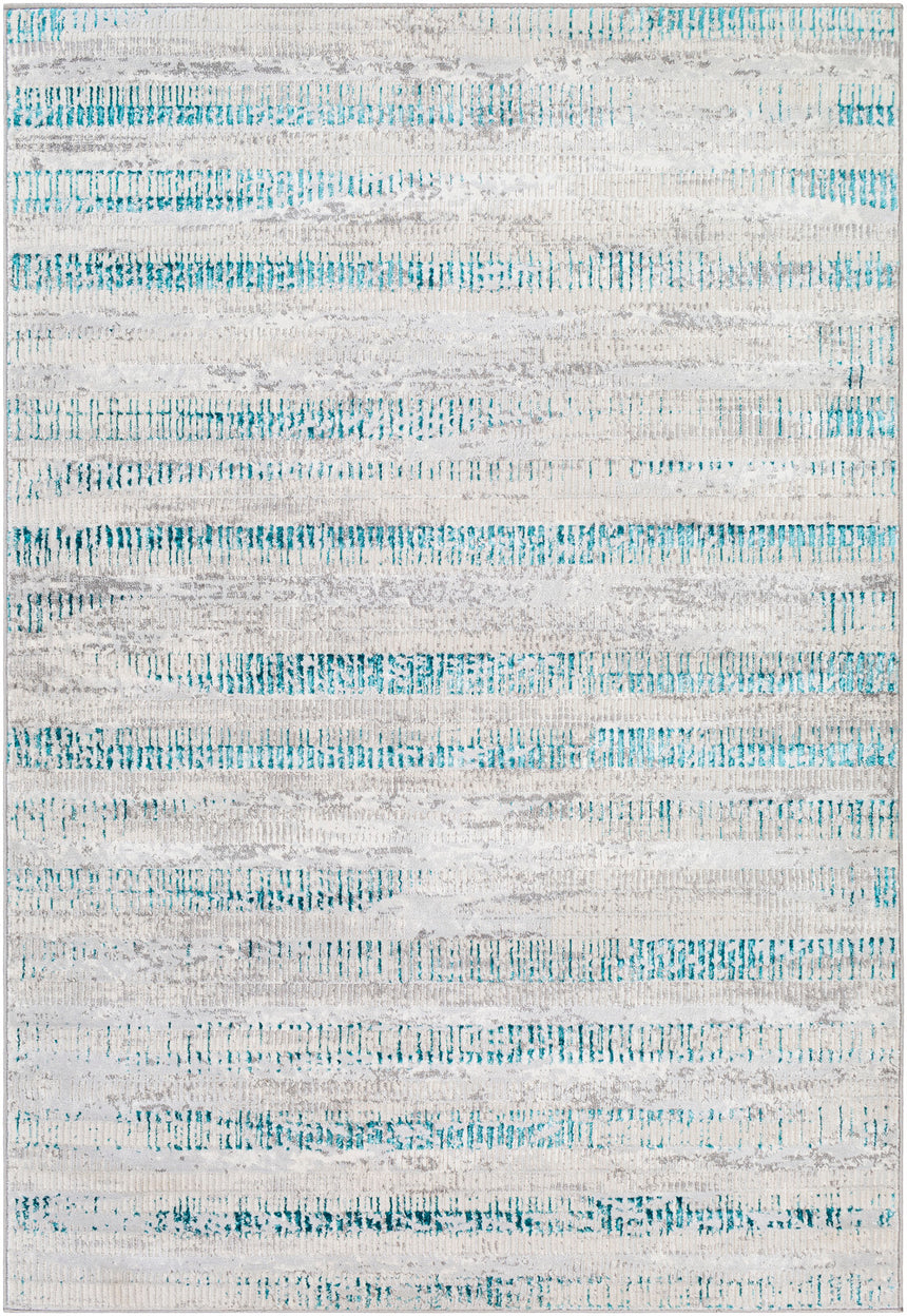 Maeva Scandi Modern Teal Rug
