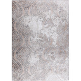 Ingrid Vintage Oriental Boho White/Grey Rug