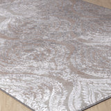 Ingrid Vintage Oriental Boho White/Grey Rug