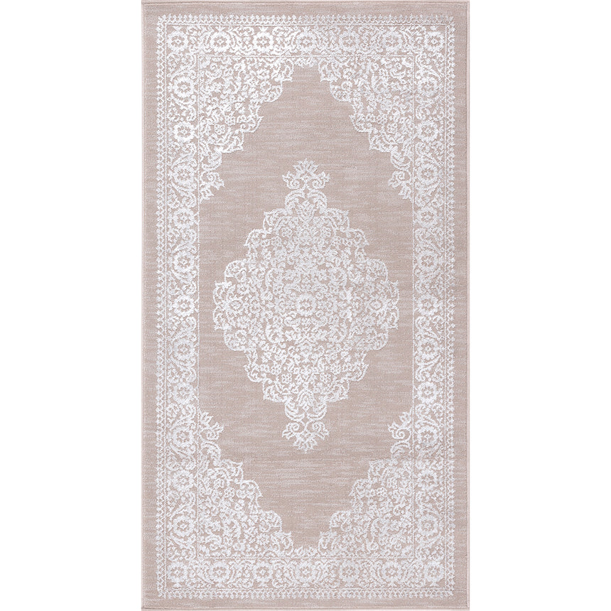 Elin Vintage Oriental Boho Beige/White Rug