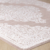 Elin Vintage Oriental Boho Beige/White Rug