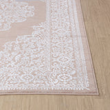 Elin Vintage Oriental Boho Beige/White Rug