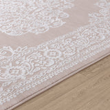 Elin Vintage Oriental Boho Beige/White Rug