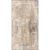 Martina Abstract Modern Marble Beige/White Rug