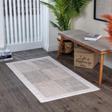Aitana Scandi Modern Beige/White Rug