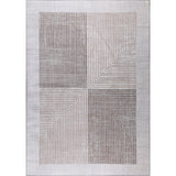 Aitana Scandi Modern Beige/White Rug