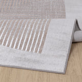 Aitana Scandi Modern Beige/White Rug